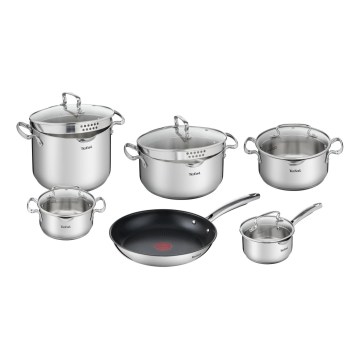 Tefal - 11-delige pannenset DUETTO+