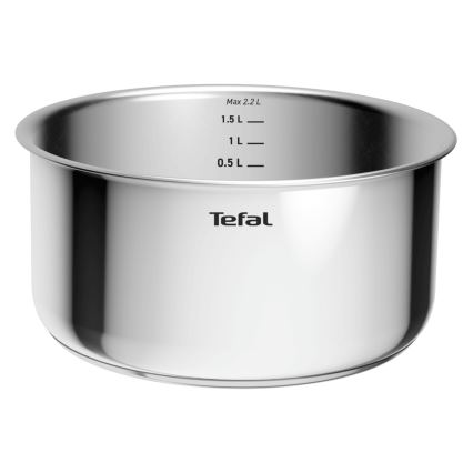 Tefal - 15-delige INGENIO COOK roestvrijstalen pannenset