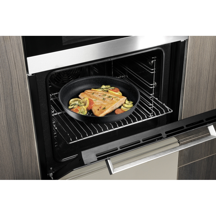 Tefal - 3-delige pannenset INGENIO BLACK STONE
