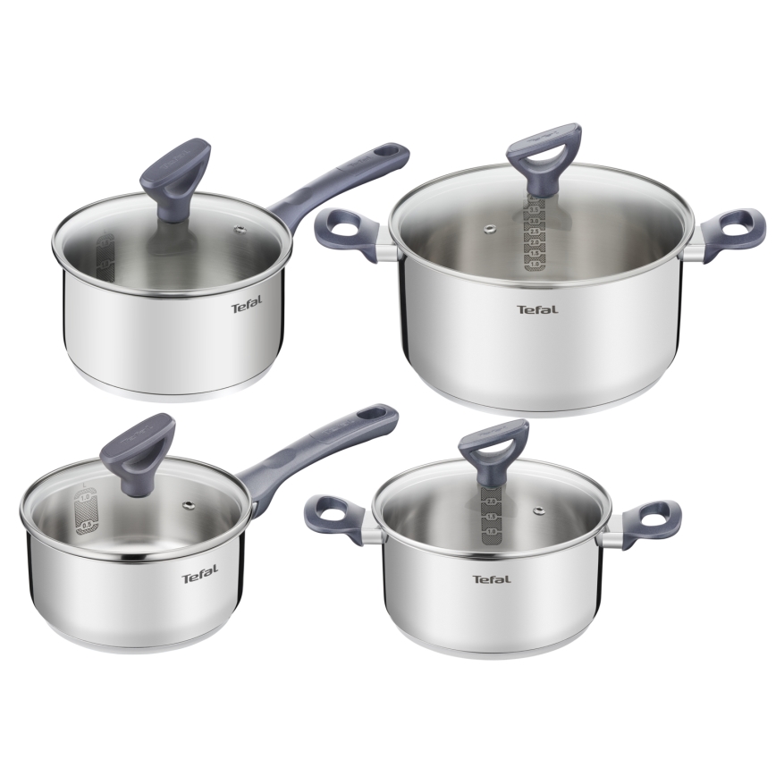 Tefal - 8-delige pannenset DAILY COOK