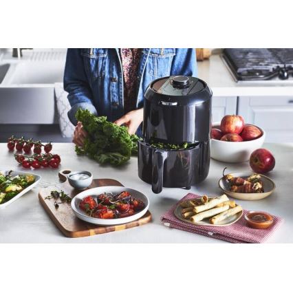 Tefal - Air fryer 1,6 l EASY FRY COMPACT 1030W/230V zwart