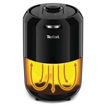 Tefal - Air fryer 1,6 l EASY FRY COMPACT 1030W/230V zwart
