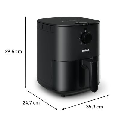 Tefal - Air fryer 3,5 l EASY FRY&GRILL 1030W/230V zwart