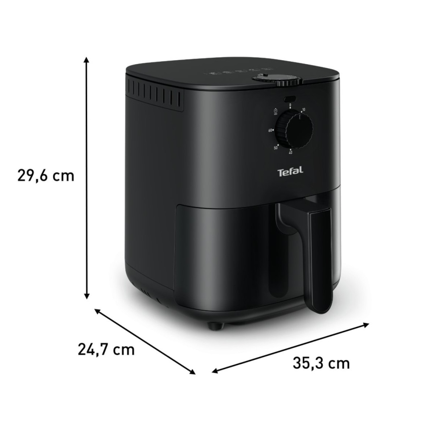 Tefal - Air fryer 3,5 l EASY FRY&GRILL 1030W/230V zwart