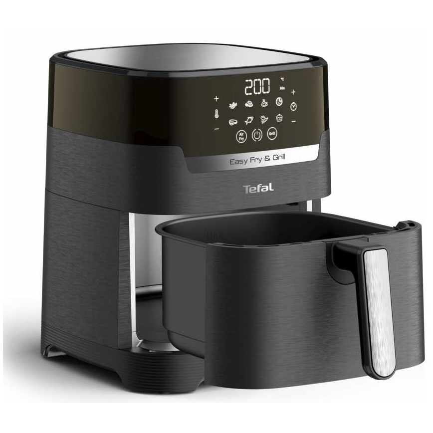 Tefal - Air fryer 4,2 l EASY FRY&GRILL 2in1 1550W/230V zwart