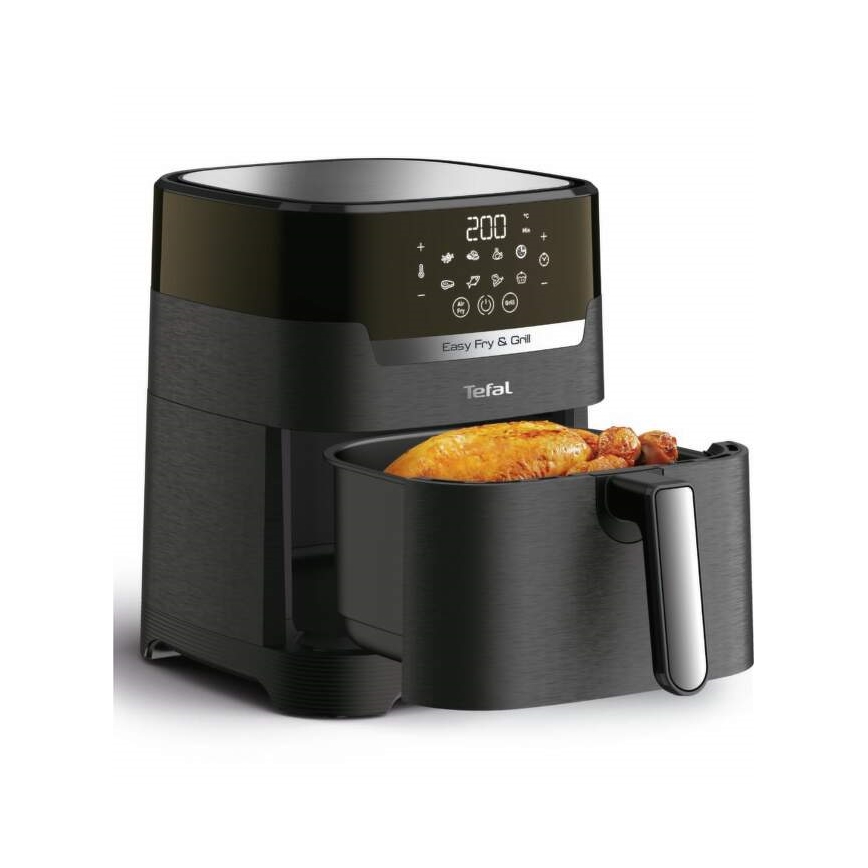 Tefal - Air fryer 4,2 l EASY FRY&GRILL 2in1 1550W/230V zwart
