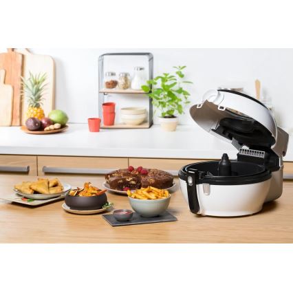Tefal - Air fryer ACTIFRY GENIUS DUAL MOTION 1,2l 1350W/230V wit