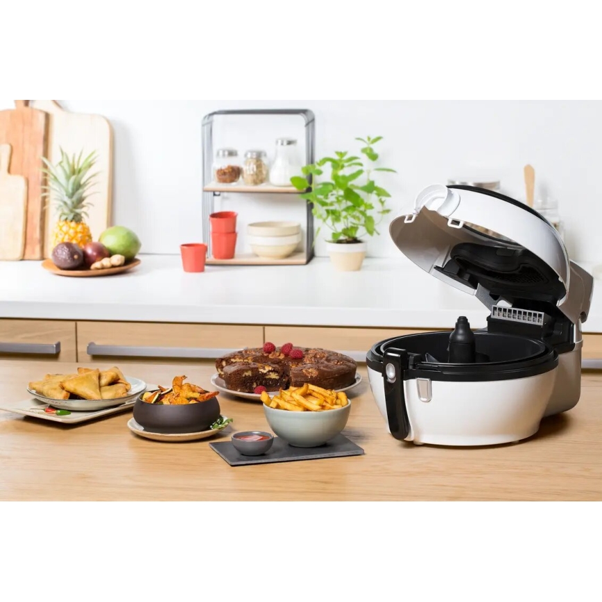 Tefal - Air fryer ACTIFRY GENIUS DUAL MOTION 1,2l 1350W/230V wit