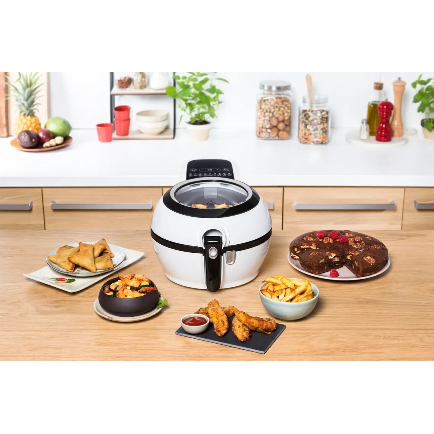 Tefal - Air fryer ACTIFRY GENIUS DUAL MOTION 1,2l 1350W/230V wit