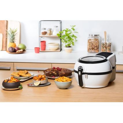 Tefal - Air fryer ACTIFRY GENIUS DUAL MOTION 1,2l 1350W/230V wit