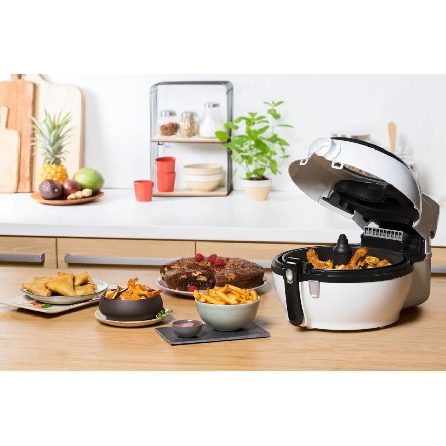 Tefal - Air fryer ACTIFRY GENIUS DUAL MOTION 1,2l 1350W/230V wit