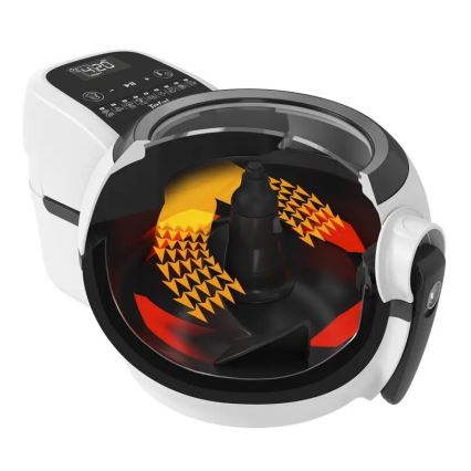 Tefal - Air fryer ACTIFRY GENIUS DUAL MOTION 1,2l 1350W/230V wit