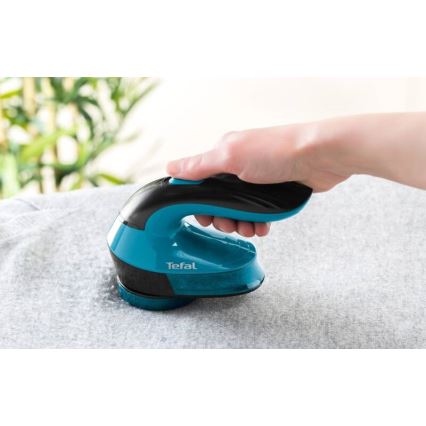 Tefal - Anti-peluche LINT 2xAA noir/bleu