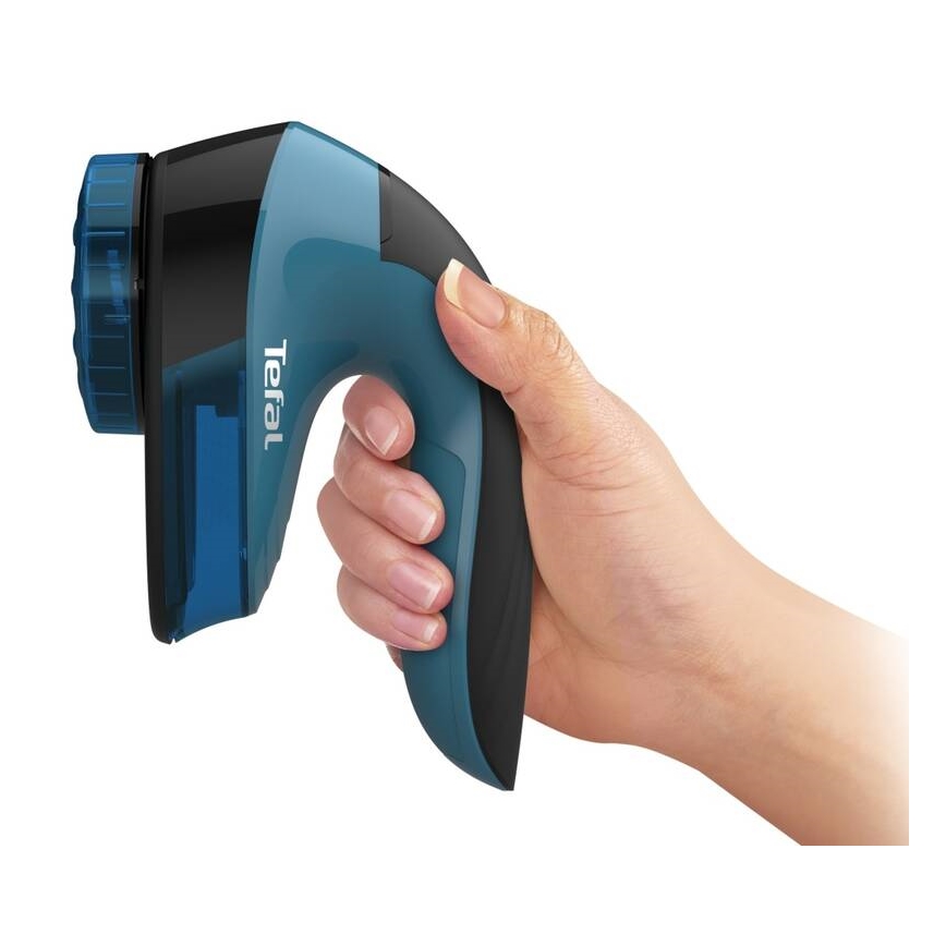 Tefal - Anti-peluche LINT 2xAA noir/bleu