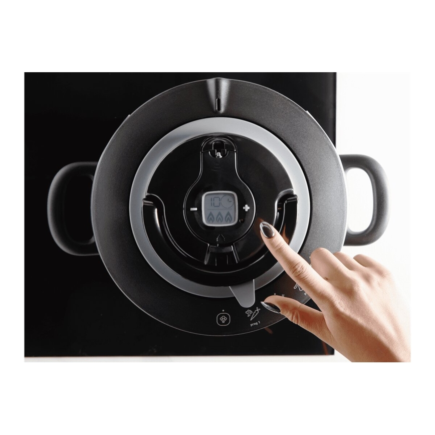 Tefal - Autocuiseur sous pression 4,5 l CLIPSO+ CHEF inox