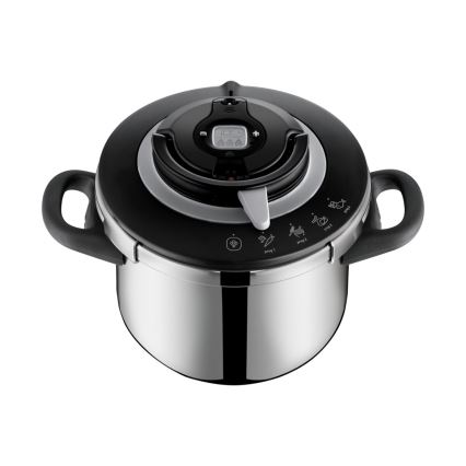 Tefal - Autocuiseur sous pression 6 l CLIPSO+ CHEF inox