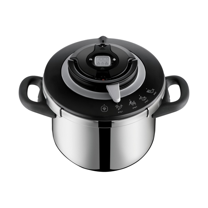 Tefal - Autocuiseur sous pression 6 l CLIPSO+ CHEF inox
