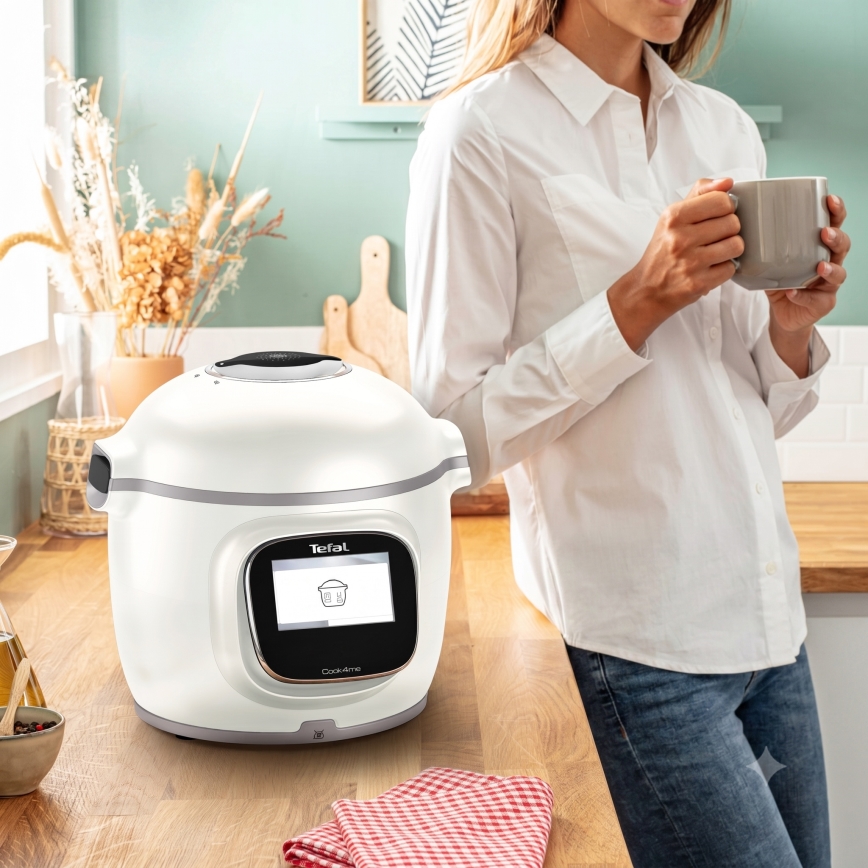 Tefal - Autocuiseur électrique multifonction 6 l COOK4ME TOUCH PRO 1600W/230V