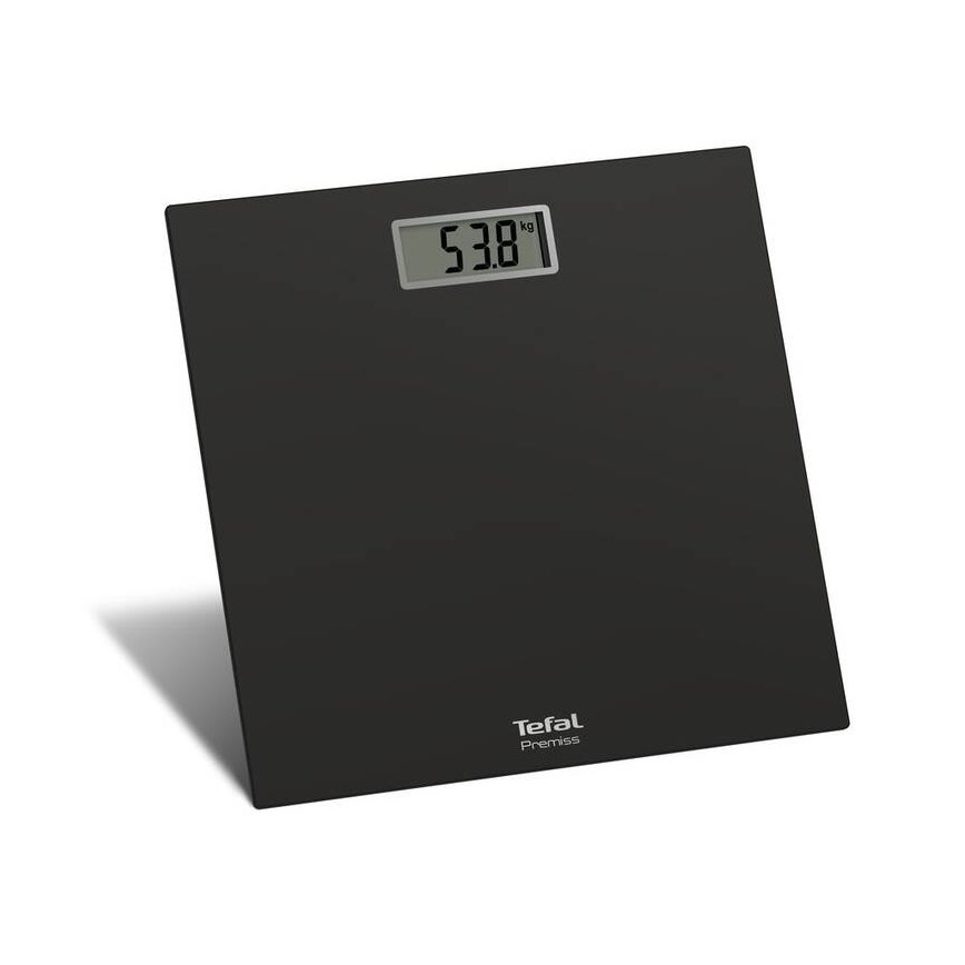 Tefal - Badkamer weegschaal PREMISS 1xCR2032 zwart