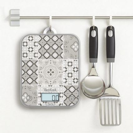 Tefal - Balance de cuisine OPTISS 2xAAA beige