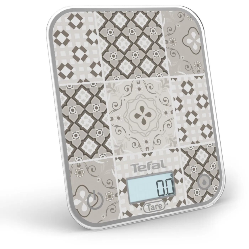Tefal - Balance de cuisine OPTISS 2xAAA beige