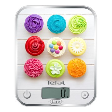 Tefal - Balance de cuisine OPTISS 2xAAA coloré
