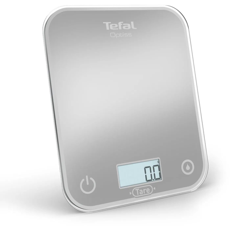Tefal - Balance de cuisine OPTISS 2xAAA gris