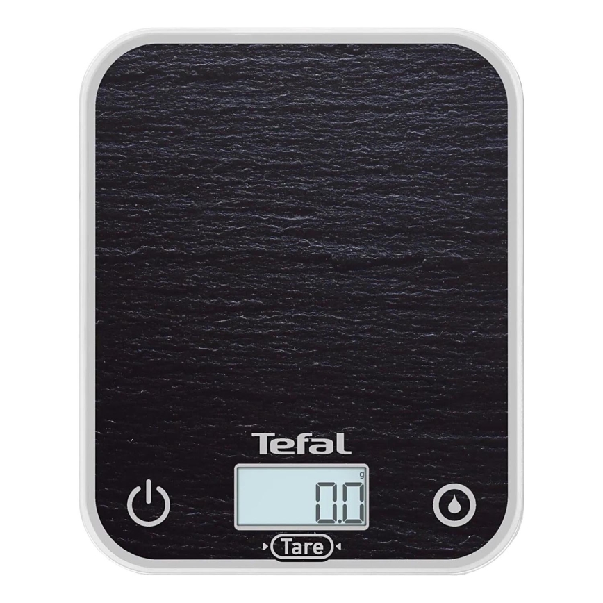 Tefal - Balance de cuisine OPTISS 2xAAA noir