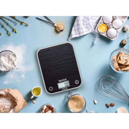 Tefal - Balance de cuisine OPTISS 2xAAA noir