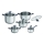 Tefal - Batterie de casseroles 10 pcs DAILY COOK acier inoxydable