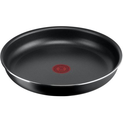 Tefal - Batterie de cuisine 3 pcs INGENIO EASY COOK & CLEAN BLACK