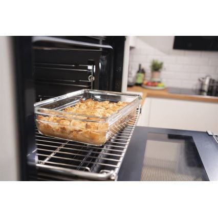 Tefal - Bewaarcontainer 1,1 l MSEAL GLASS rood/glas