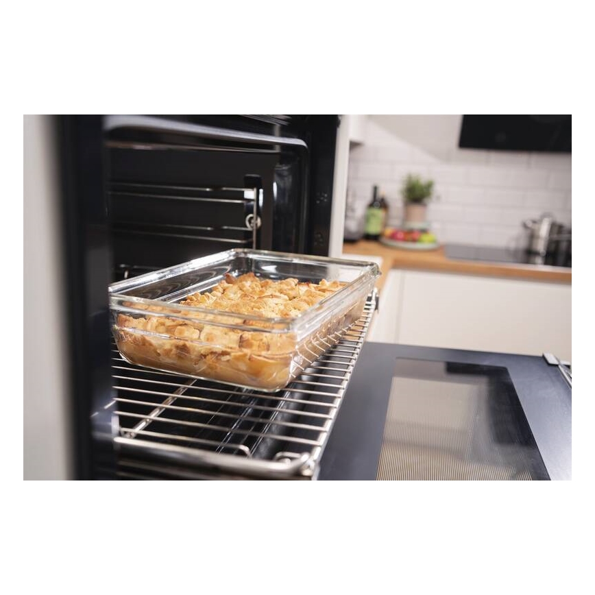 Tefal - Bewaarcontainer 1,1 l MSEAL GLASS rood/glas