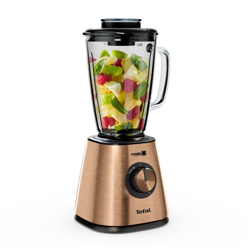 Tefal - Blender de table 1,75 l BLENDFORCE 800W/230V cuivré