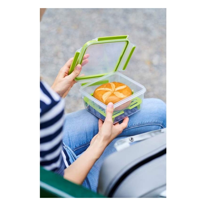 Tefal - Boîte à sandwich 1,3 l MASTER SEAL TO GO vert