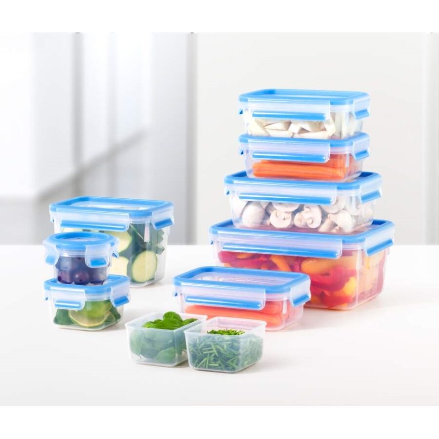 Tefal - Boîte de conservation 3,7 l MASTER SEAL FRESH bleue