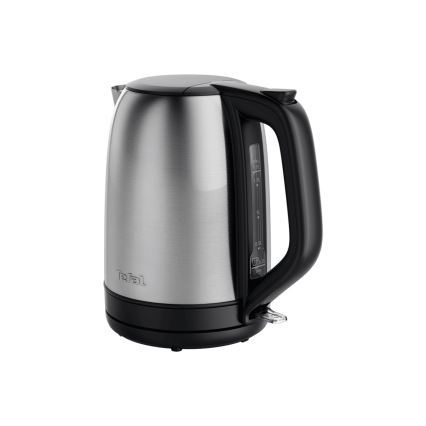 Tefal - Bouilloire SUBITO 1,7l 2400W/230V acier inoxydable/noir