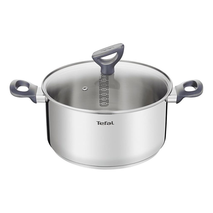 Tefal - Braadpan met een deksel DAILY COOK 24 cm