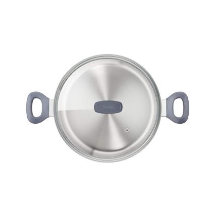 Tefal - Braadpan met een deksel DAILY COOK 24 cm