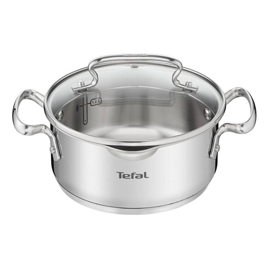 Tefal - Braadpan met een deksel DUETTO 18 cm
