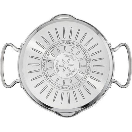 Tefal - Braadpan met een deksel DUETTO 18 cm