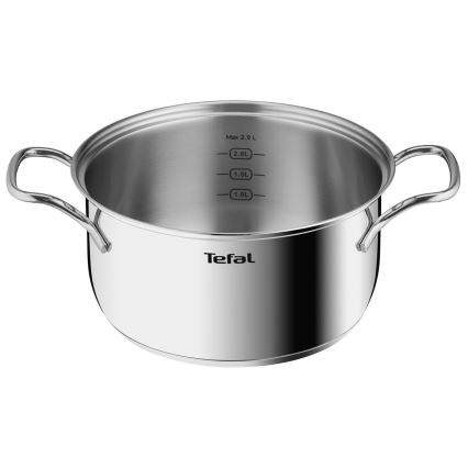 Tefal - Braadpan met een deksel INTUITION 20 cm