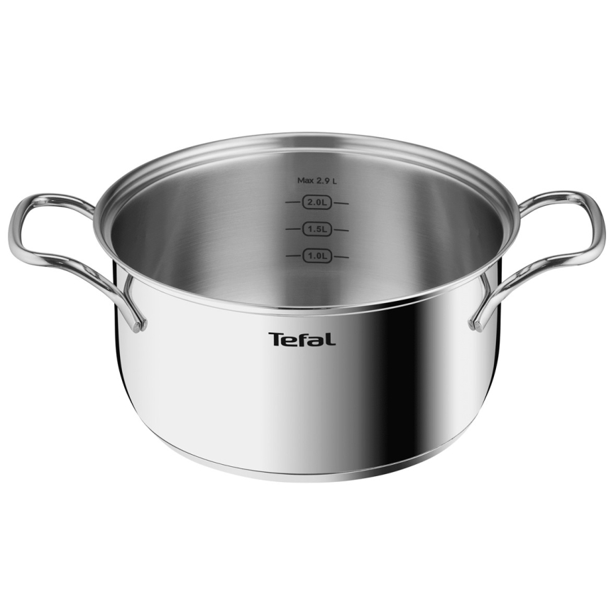 Tefal - Braadpan met een deksel INTUITION 20 cm