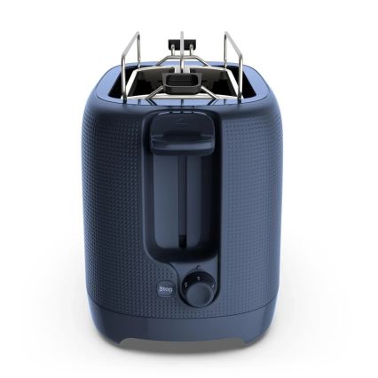 Tefal - Broodrooster met twee gaten MORNING 850W/230V blauw