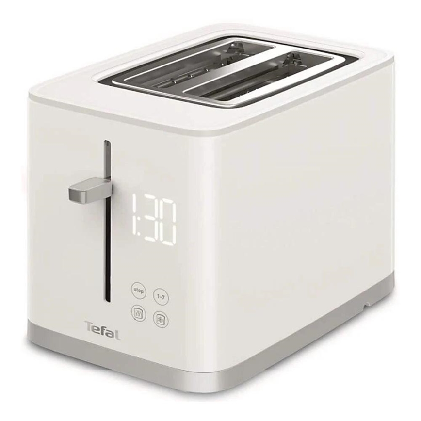 Tefal - Broodrooster met twee gaten SENSE 850W/230V wit