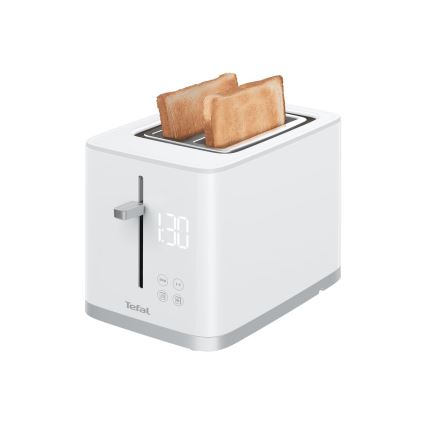 Tefal - Broodrooster met twee gaten SENSE 850W/230V wit