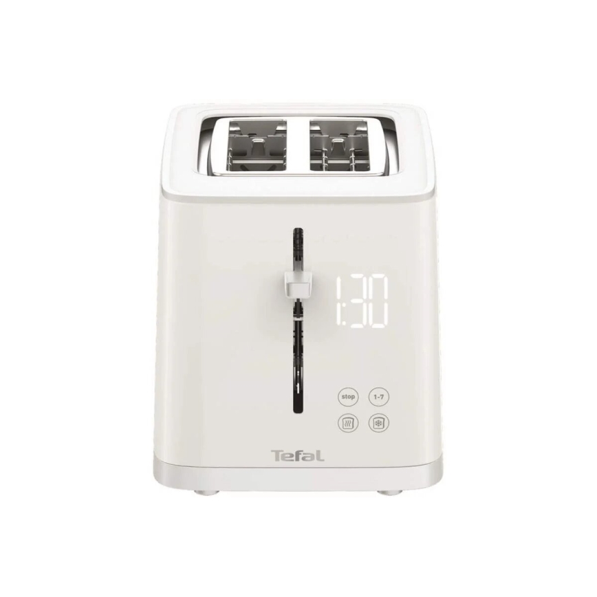 Tefal - Broodrooster met twee gaten SENSE 850W/230V wit