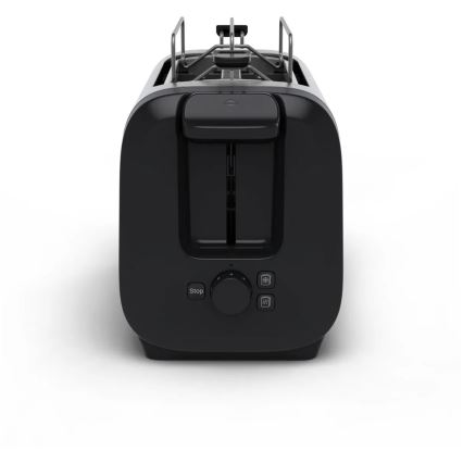 Tefal - Broodrooster met twee gaten SUBITO 1300W/230V zwart/roestvrij