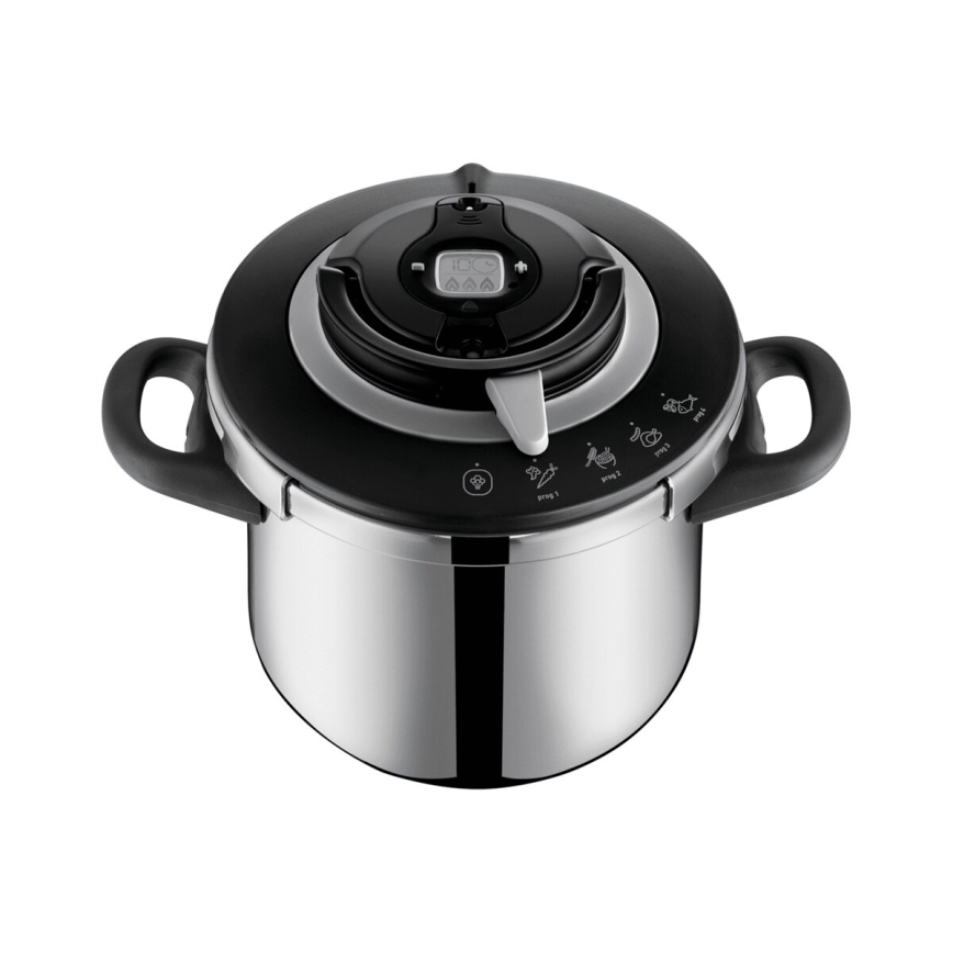 Tefal - Snelkookpan 8 l CLIPSO+ CHEF roestvrij staal