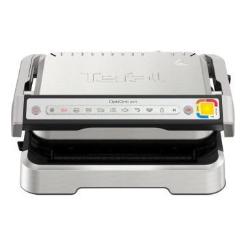 Tefal - Contactgrill OPTIGRILL 2-in-1 2100W/230V roestvrij staal